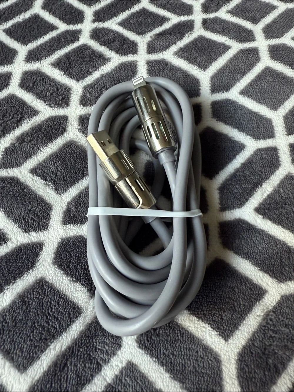 2-in-1 Fast Data Cable 24.0W – Gray
